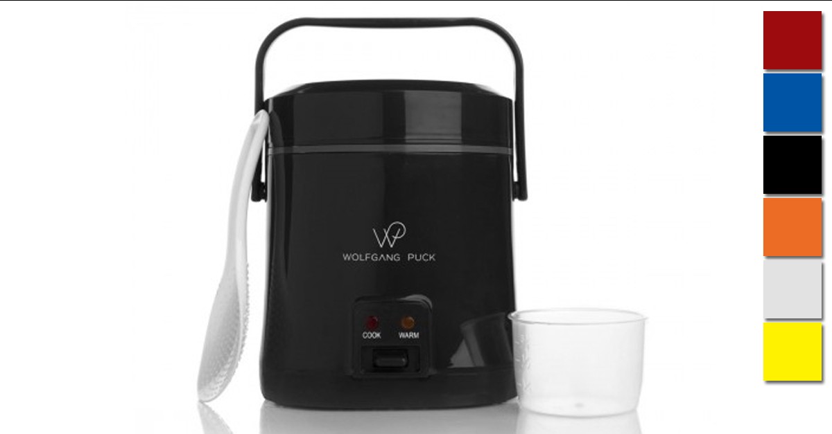 Wolfgang Puck Portable Rice Cooker 6 Colors