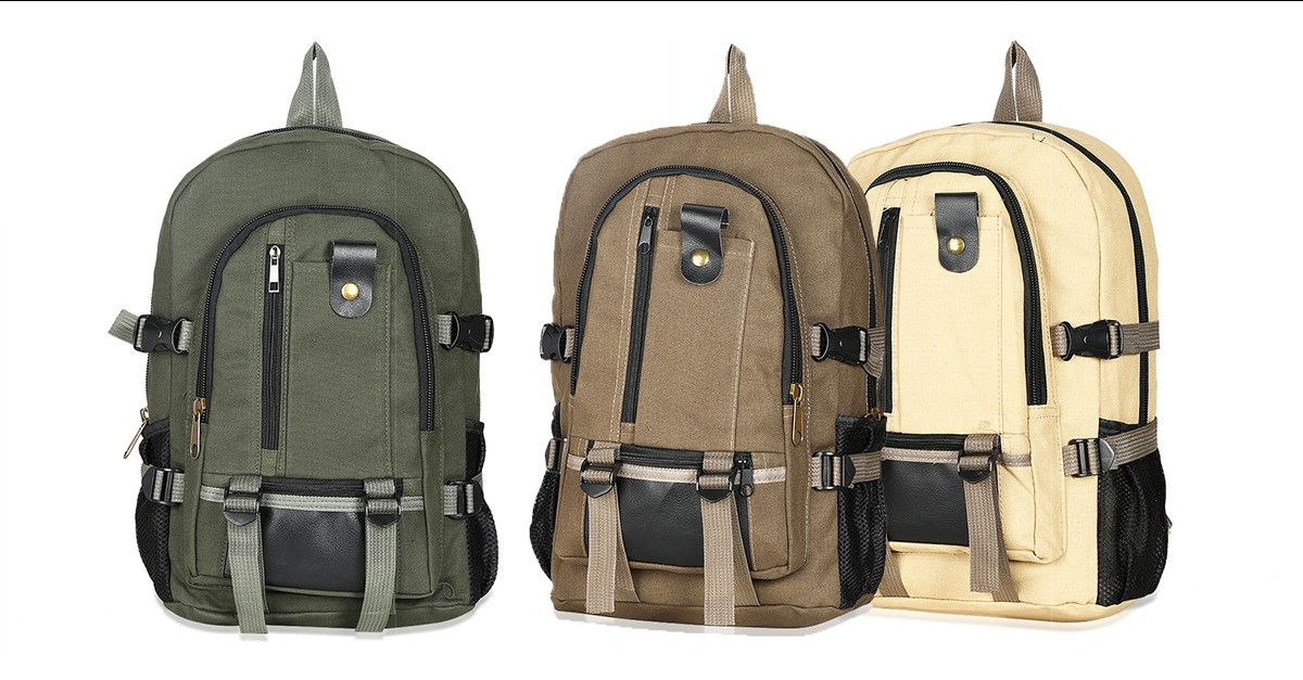 Classic Unisex Durable Backpack 5 Styles