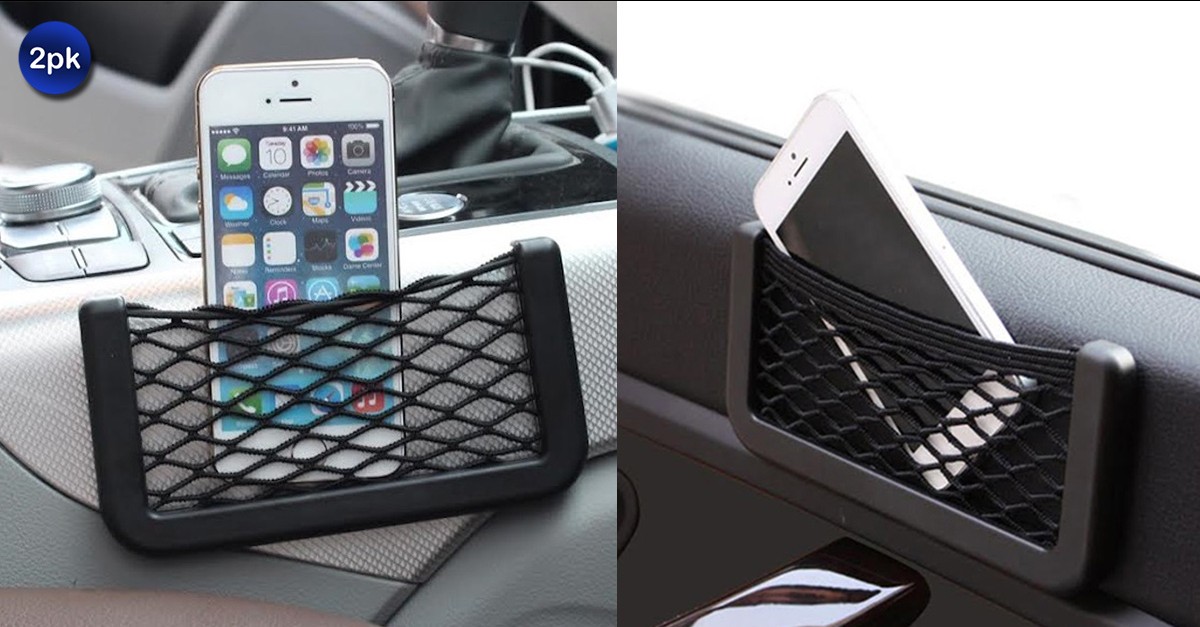 2 Pack Car Net Organizer