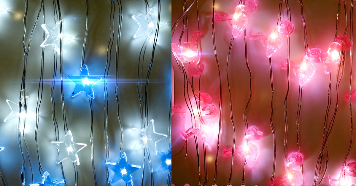 10' Super Bright Flexible Wire String Lights 7 Styles