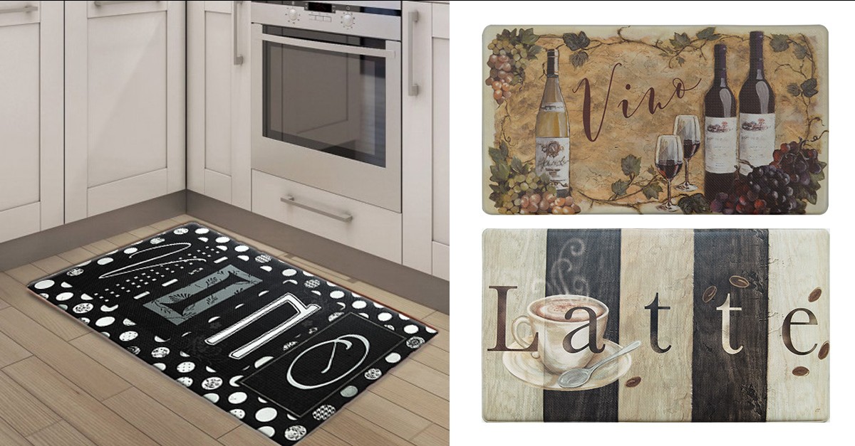 Cook N Comfort AntiFatigue Cushioned Kitchen Mat 16 Styles