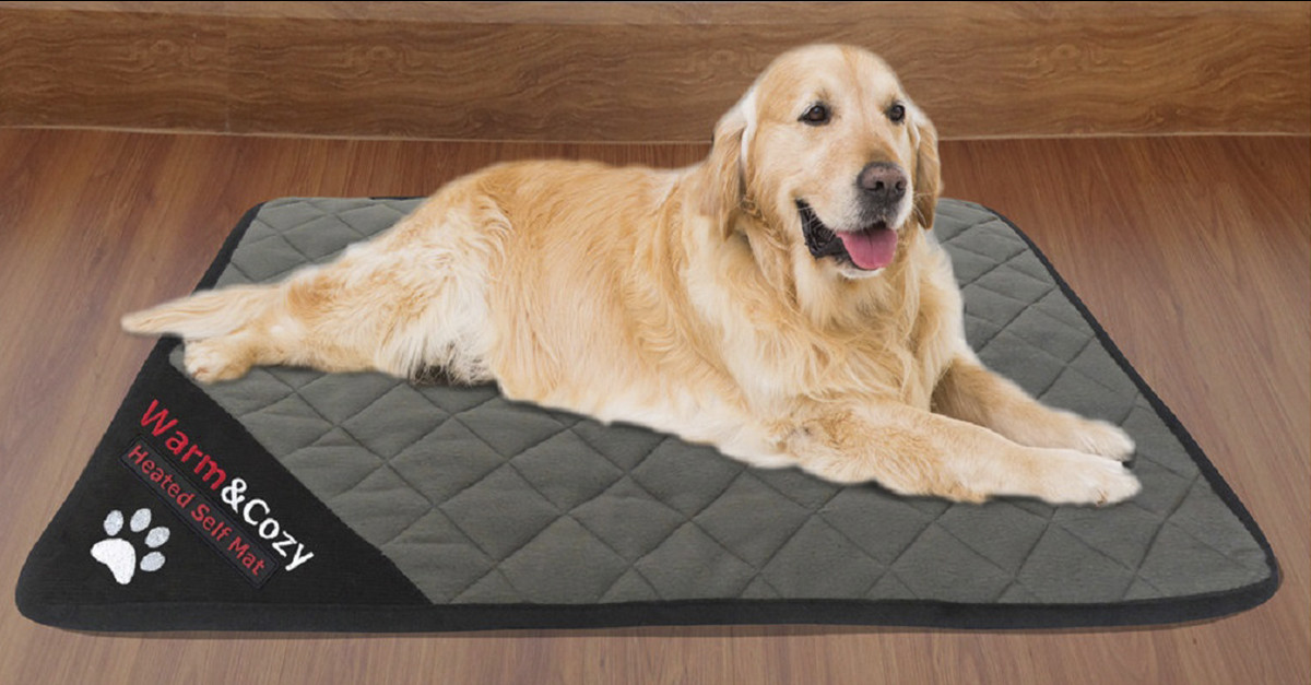 Quilted NonSlip Self Heating Pet Mats 3 Colors