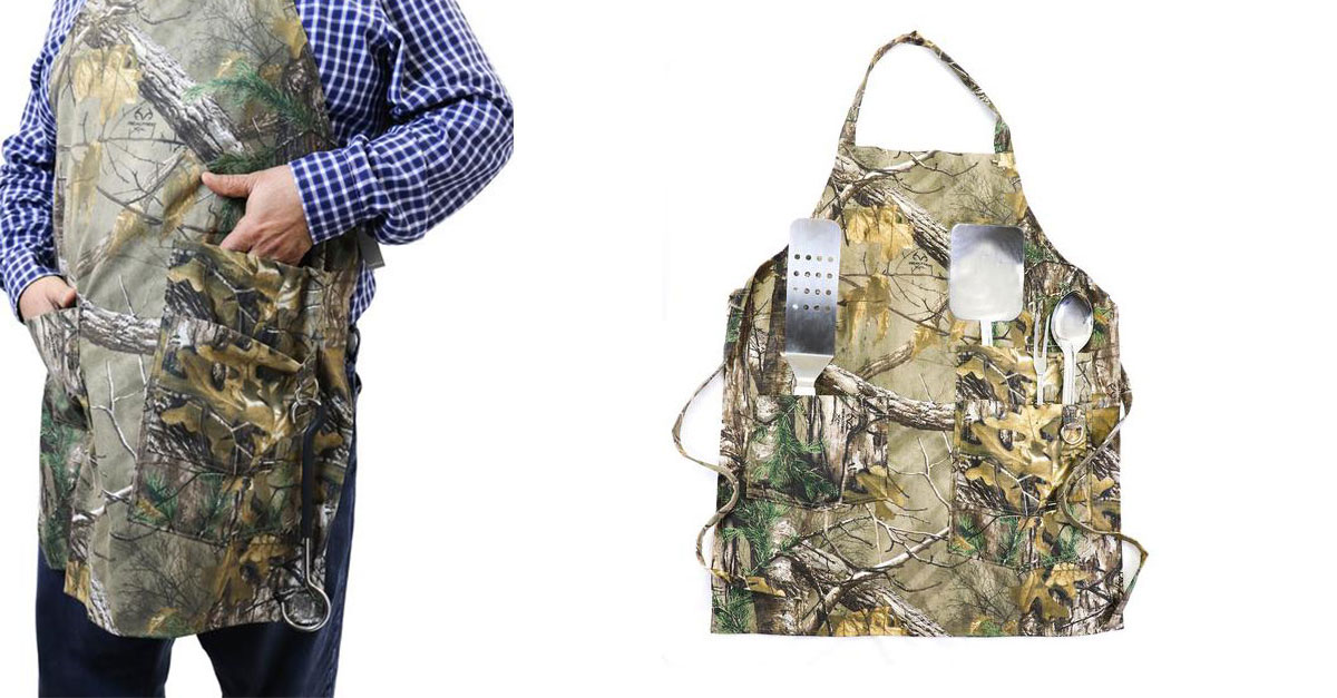 3 Pocket Moss Oak Camo Apron