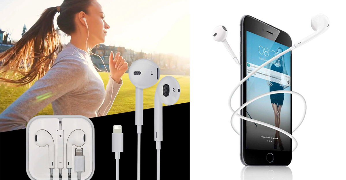 Wired Earbuds for Apple® Lightning® Devices