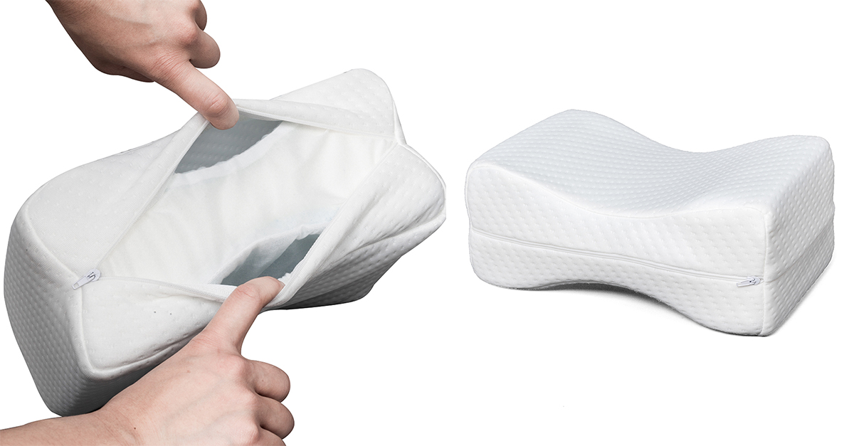 Sleep Restoration Memory Foam Leg Support Pillow