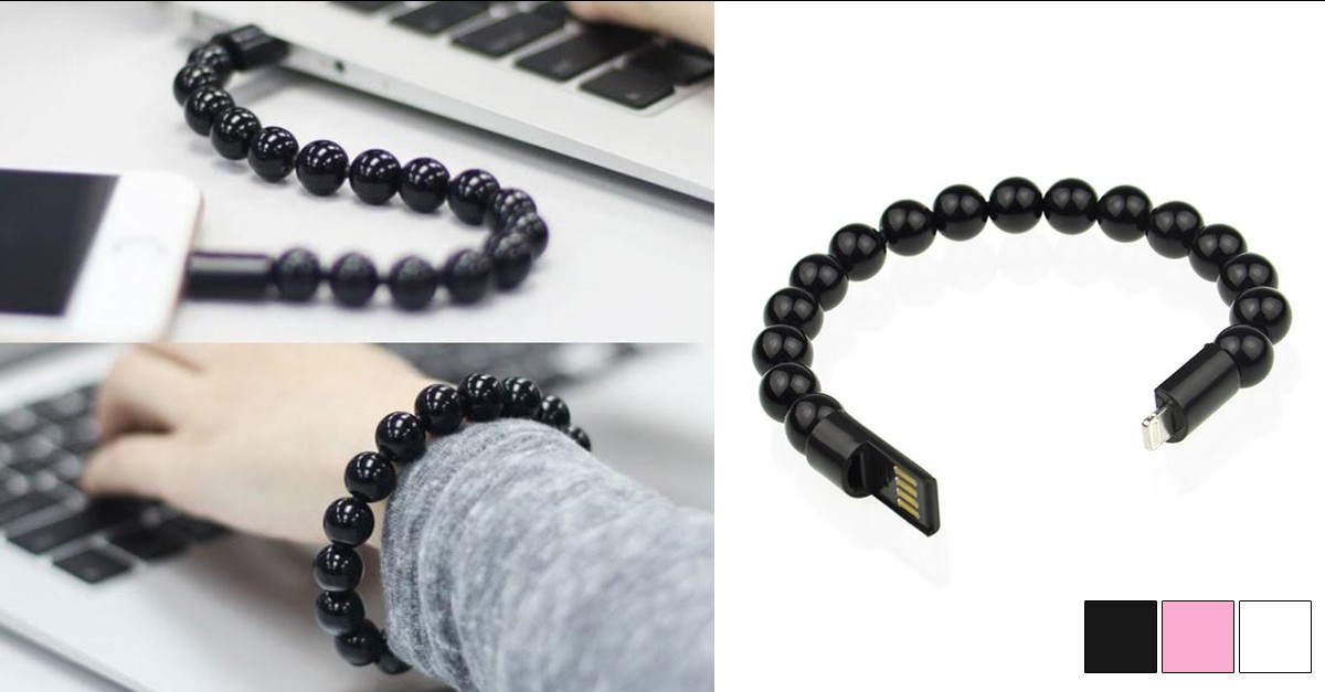 Fashion Bracelet Charger for iPhone 3 Colors