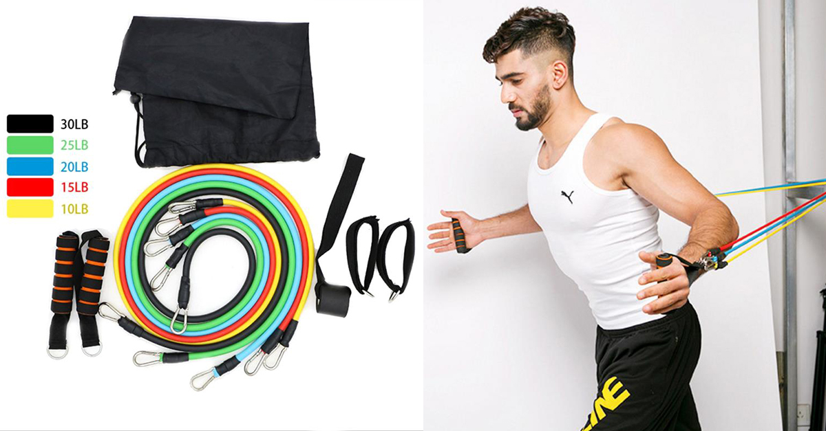 Set of 11 Fitness Accessories