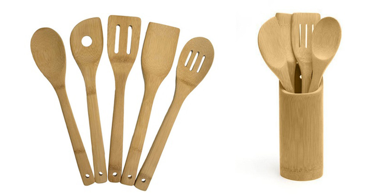 Bamboo Cooking Utensil Set