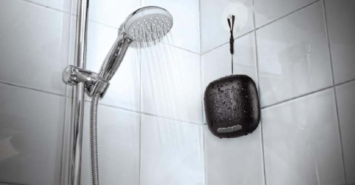 Art+Sound Waterproof Shower Speaker