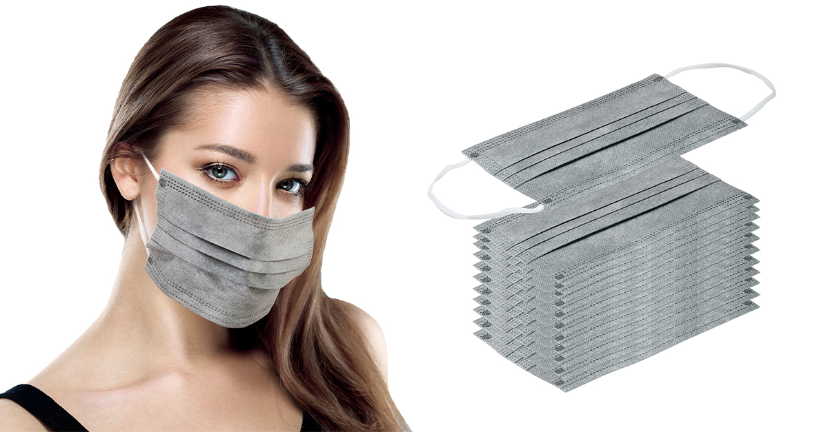3Ply Grey Masks Multiple Options