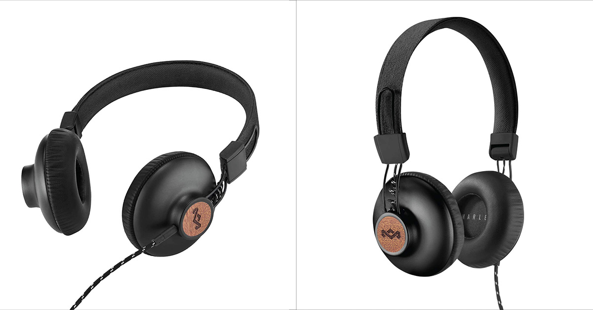 OverEar Wired Headphones with Microphone