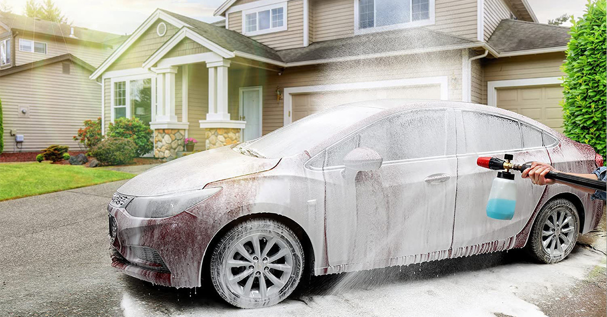 1L Snow Foam Washer Car Wash Soap Pressure Jet Spray