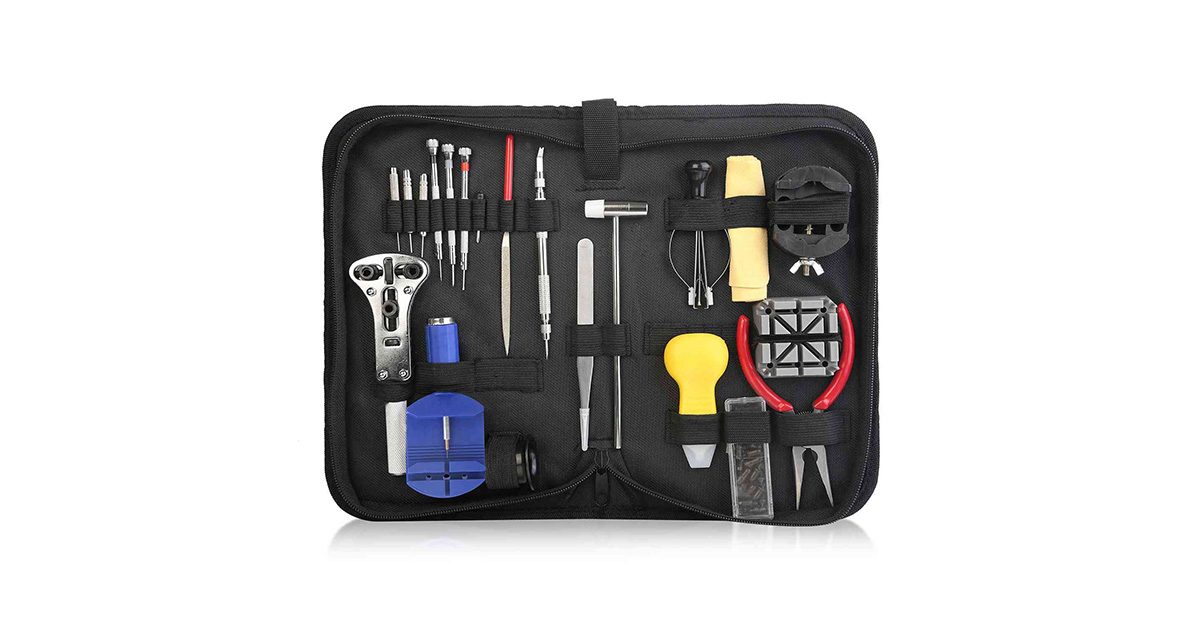 21 PCS Watch Repair Tool Kit with Carrying Case