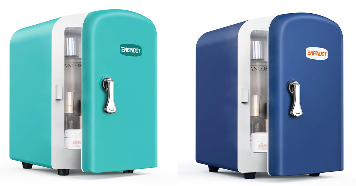 Mini Fridge, 4L ACDC Portable Refrigerator