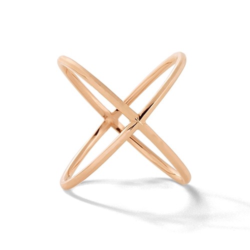 Silver X Ring 3 Styles