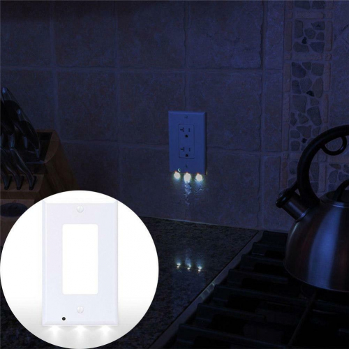Outlet Cover with LED Night Light 2 Styles