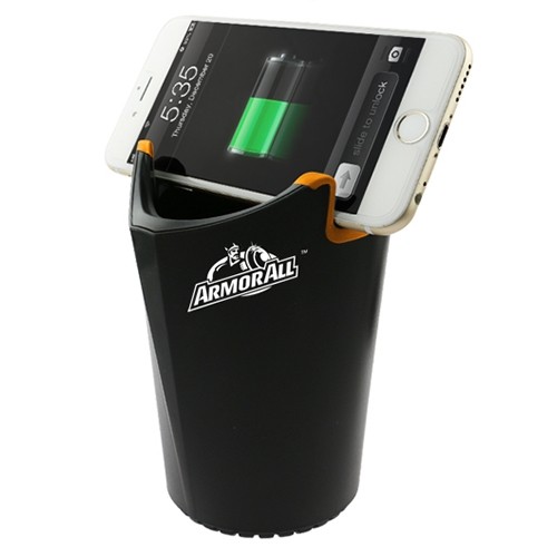 Armor All 3 USB/1 DC Cup Holder Charger