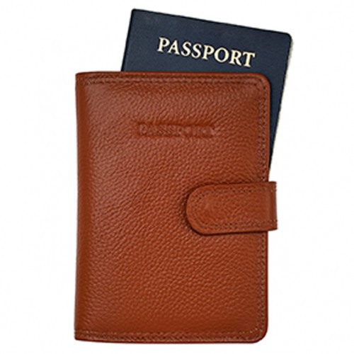 Leather Passport Holder with RFID 7 Colors