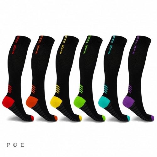 6 Pack Targeted Compression Socks