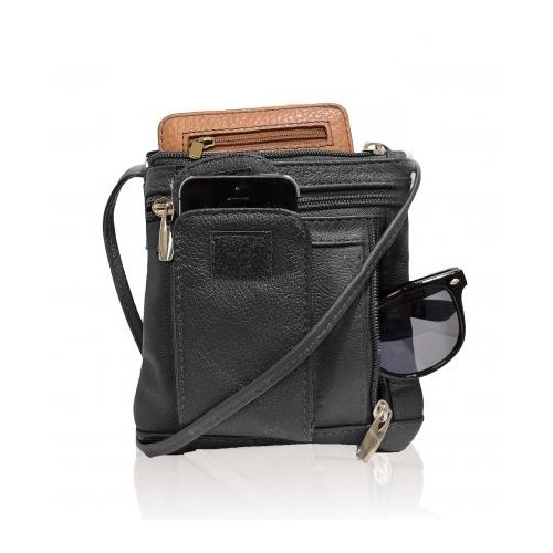 Mini Soft Leather Crossbody Wallet 5 Styles